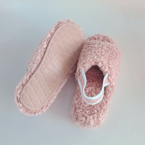 Thời trang và hợp thời trang mùa đông chống trượt mở Toe TPR đế ngoài mềm Fluffy ấm sang trọng phẳng đáy <span class=keywords><strong>c</strong></span>ủa phụ nữ trong nhà cho - Product Image 5