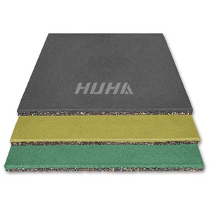 <span class=keywords><strong>HUHA</strong></span> de fábrica a buen precio, baldosas de goma para patio de recreo al aire libre para proteger al usuario, alfombrilla de suelo de goma para área de juegos - Product Image 3