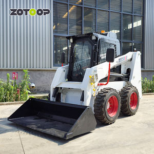 Mini Skid Stuur Loader Kleine Site Bediening Hydraulische Controle Lader Skid Stuur Met Cabine - Product Image 5