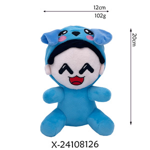 Peluche Omz con <span class=keywords><strong>Cappuccio</strong></span> Personalizzabile, Bambola di Peluche per Bambini, Regalo di Natale per Ragazze, Personaggio Anime Cartoon, Cuscino Morbido Economico - Product Image 2