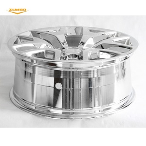 GM11 Nouveau design réplique roues en aluminium chromé roues pour pcd6 * 139.7 bonne qualité pour GMC roues rimes - Product Image 4