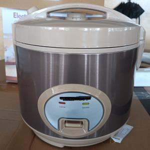 Olla <span class=keywords><strong>Arrocera</strong></span> Eléctrica Automática de Estilo <span class=keywords><strong>Vintage</strong></span>, Cilíndrica, 1.8L, con Revestimiento Antiadherente, Función de Mantener Caliente, Taza Medidora y Paleta, para Uso Doméstico - Product Image 2