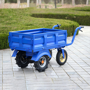 Chariot à main électrique à 4 roues avec poubelle amovible 1500W Chariot de transport électrique pour vergers agricoles et entrepôts industriels - Product Image 6