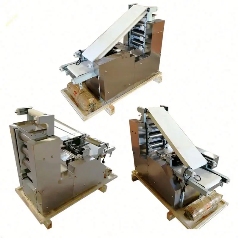 Momo-máquina de fabricación de láminas de masa cuadradas, Proveedor Profesional, fabricación de piel
