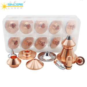 D28mm M11 H15 Boquilla de fibra de cobre de una sola capa Cabezal láser para Precitec WSX Hans para Raytools Ospri Corte láser Nuevo - Product Image 3