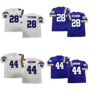 Maglia da rugby da uomo in stile vintage con cuciture, Jared Allen, Cris Carter, Randy Moss, Alan Page, John Randle, taglie S - 3XL - Product Image 1