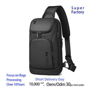 HEROIC KNIGHT Umhängetasche für Herren, wasserdichte Brusttasche für Business, leichte Tasche zum Wandern, Sport und Reisen - Product Image 1