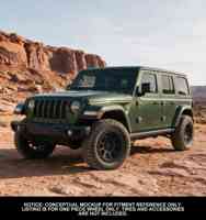 S3-000335 18-24 Llantas de aluminio forjado personalizadas, negro mate, de malla, tipo plato profundo, estándar DOT, para Jeep Wrangler