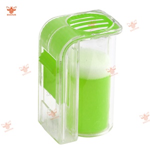 5 PCS Cages Reine En Plastique Transparent et 1 Bouteille De Marqueur Reine Des Abeilles, Outil De Marque D'apiculteurs (1 Bouteille De Marqueur + 5 pcs Clip) - Product Image 3