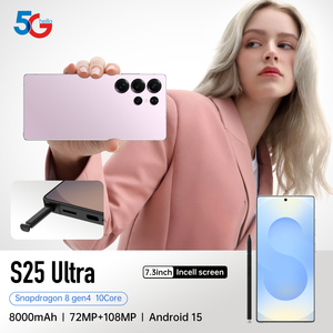 Smartphone S25 Ultra 16GB+1TB 5G, 7.3 pollici HD, Sbloccato, Dual SIM, Android <span class=keywords><strong>15</strong></span>, Deca Core, 100W <span class=keywords><strong>Gaming</strong></span>, OLED, Francese/Spagnolo - Product Image 4