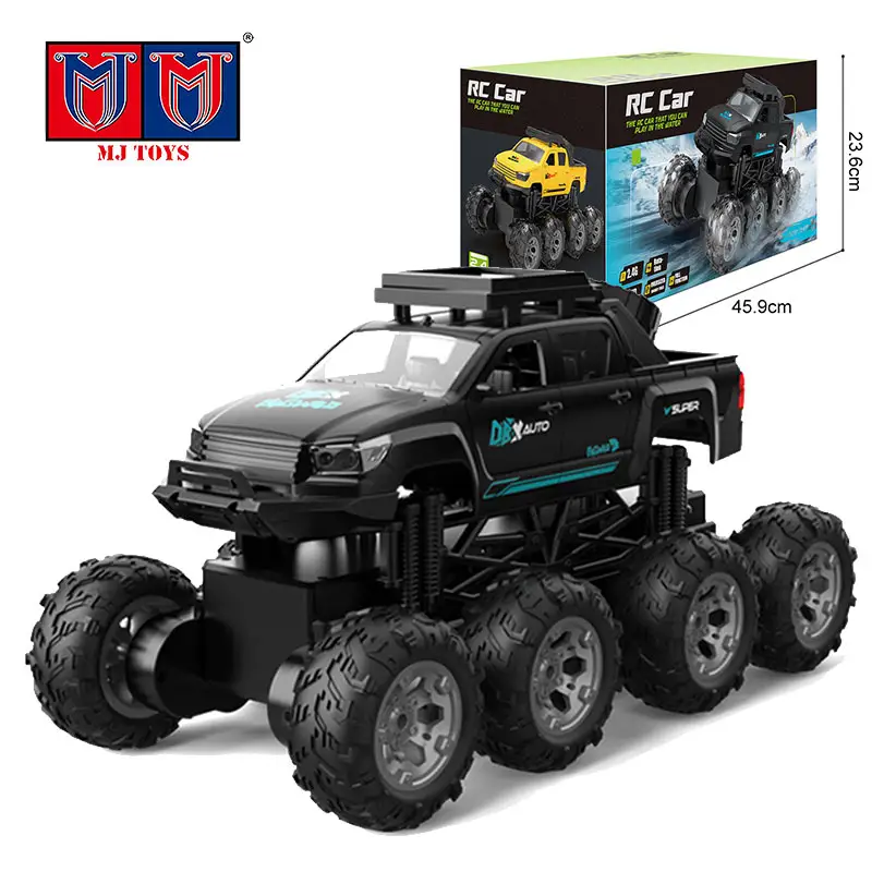 कस्टम 2.4 जी 4wd इलेक्ट्रिक फैंसी क्लाइम्बिंग क्रॉलर गति खिलौना कार बच्चों के लिए सड़क ट्रक से दूर