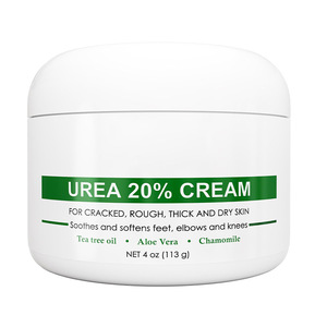 Venta caliente <span class=keywords><strong>Crema</strong></span> para pies con <span class=keywords><strong>20</strong></span>% <span class=keywords><strong>crema</strong></span> de <span class=keywords><strong>urea</strong></span> aceite de árbol de té para talones secos agrietados pies rodillas codos manos pie piel muerta Aloe Vera - Product Image 1