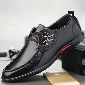 Zapatos Formales de Hombre de Cuero Genuino Británico de Alta Calidad, Diseño de Lujo para Negocios, con Cierre de Cordones, Patrón Hecho a Mano, Gran Venta - Product Image 5