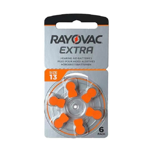 6 Pièces <span class=keywords><strong>Rayovac</strong></span> Supplémentaire Zinc-Air Performance Piles Auditives A13 A312 A675 A10 Pile pour Appareil Auditif - Product Image 5
