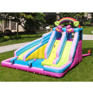 Castillo Inflable Monki Jumper para Interiores con Tobogán y Piscina de Pelotas para Niños Pequeños - Product Image 3