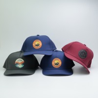 Gorra de béisbol y golf con ala curva perforada con láser de fibra de poliéster 100% al por mayor, gorra impresa personalizada para deportes al aire libre de secado rápido