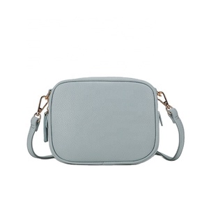 New Womens Popular Fashion Leather Crossbody Portable Small Square Crossbody Bags - Product Image 1