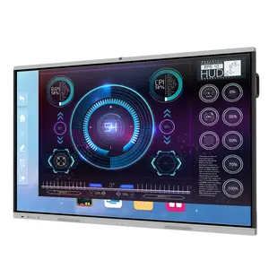 Hot Selling Weier OEM 86 Inch Multi Touch Screen Monitor Educational Training Equipment Interactive Smart Board Flat Panel