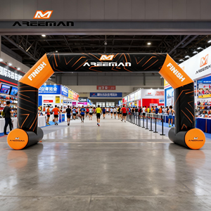 Arche gonflable personnalisée pour les compétitions sportives en plein air, les courses de marathon et les promotions de marques personnalisées - Product Image 2