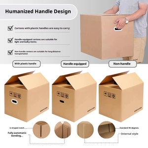 In Stock Custom <b>Large</b> FBA Moving <b>Boxes</b> Wholesale Rectangular Shipping Cartons - Product Image 3