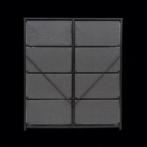 Wholesale Supplier Modern Living Room Fabric <b>Cabinets</b> Freestanding Durable Stainless Steel MDF Panel Pine Various Color Dresser - Product Image 3