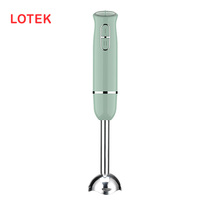 Mixeur Plongeant Électrique - Silencieux, Vitesse Variable, Automatique, pour Smoothies, Portable, pour Usage Domestique et Extérieur