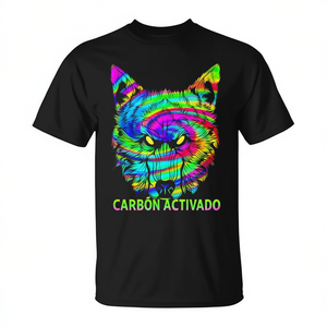 T-shirt sans manches Premium Psychedelic Wolf Wolves Hallucinations Trance pour vêtements promotionnels - Product Image 2