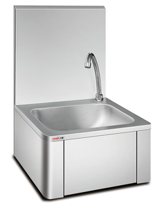 Évier de cuisine industriel en acier inoxydable de qualité supérieure SS 304/201, carré, simple cuve, petit, à montage mural, évier portable pour le lavage des mains - Product Image 5