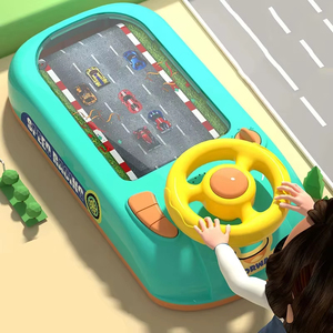 Volante de Juguete para Niños, Simulación Electrónica de Vehículo, Juego de Aventuras, Efectos de Sonido Musicales, Juego Interactivo de Conducción - Product Image 1