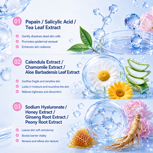 KORMESIC - Gel Exfoliante Facial XOL de 50g, Limpiador Facial Calmante, Iluminador, Nutritivo e Hidratante, Halal - Product Image 5