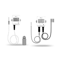Capteur de température LoRaWAN Milesight EN12830 HACCP, enregistreur de données jusqu'à 7 ans d'autonomie, écran LCD, NFC, pour chaîne du froid pharmaceutique avec option de sonde (-200~500°C)