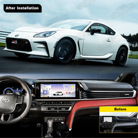 HOLROADX Écran tactile 12,3 pouces Android Auto Autoradio GPS Navigation CarPlay pour Toyota Camry 2025 Multimédia DSP WIFI
