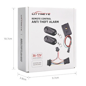 Waterdichte Usb Oplaadbare Draadloze Afstandsbediening Fiets Alarm Trillingssensor Alarm Elektrische Scooter <span class=keywords><strong>Anti</strong></span> Diefstal Fiets Alarm - Product Image 6