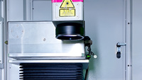 Nouvelle arrivée : machine de marquage laser infrarouge picoseconde pour la gravure sur verre miroir, machine de marquage laser couleur 3D