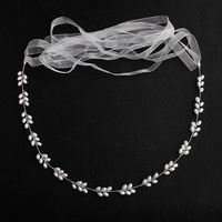 Chaîne de taille en perles de style minimaliste exquis chaîne de taille en perles de mariage à la main
