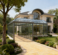 Villas préfabriquées de luxe personnalisables en structure légère en acier pour bureaux et hôtels – Maisons internationales portables