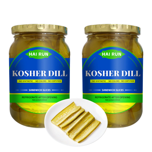 Vente en gros de cornichons d'aneth casher en seaux de 10kg pour distributeurs de services alimentaires - Product Image 5