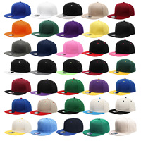 Gorra Snapback Negra de Visera Plana con Logotipo Personalizado Impreso o Bordado, Gorra de Béisbol Promocional con Protección Solar