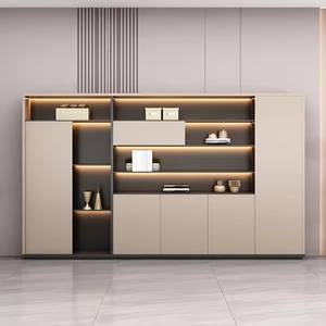 Escritorio de oficina ejecutiva de lujo moderno para Jefe o CEO Mesa de escritorio de Gerente Ejecutivo de madera para oficina o uso doméstico - Product Image 5