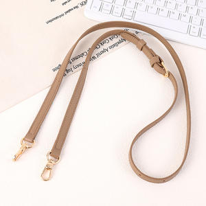 Lanière de téléphone en cuir à double boucle réglable, chaîne de téléphone unisexe à porter en bandoulière avec accessoires de sac multifonctionnels - Product Image 6