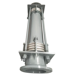 대구경 파이프 텔레스코픽 축 방향 스테인레스 스틸 플랜지 타이로드 보정기 금속 벨로우즈 확장 조인트 - Product Image 3