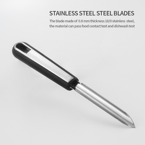 Carottier de courgette en acier inoxydable, extracteur de graines de légumes et de fruits, aubergine et courgette - Product Image 2