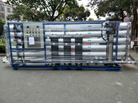 10m3 ro système d'eau filtration d'eau saumâtre systèmes d'osmose inverse industriels filtre uv système de purification de traitement de l'eau