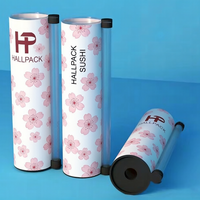 Tube d'emballage pour sushis, conteneurs Push Pop, cylindre en carton, tube en papier rond, emballage en tube de papier pour le thé