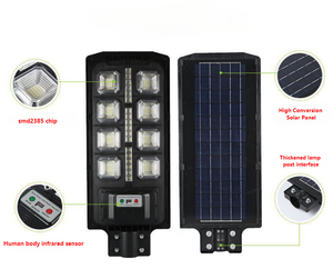 ポール付きオールインワンソーラー街路灯をテーマパークガーデンソーラー街路灯に設置 - Product Image 1