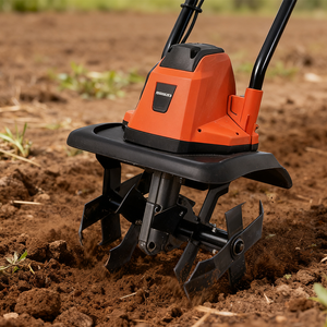 Vertak Motozappa Elettrica 1050W con Lama da 12,6 Pollici, Coltivatore del Suolo con Profondità di 8,6 Pollici per Giardino Domestico e Orto - Product Image 3