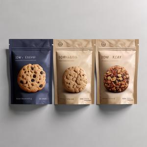 Sacs Mylar personnalisés en PE avec fermeture éclair, barrière lumineuse, qualité alimentaire, avec fenêtre transparente, pour mélange de fruits secs - Product Image 1