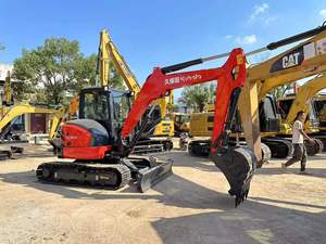 2022 Haute qualité utilisée pour Kubota KX155 5.5ton Bulldozer Crawler Machine Japon Mini pelle d'occasion à prix compétitif" - Product Image 2