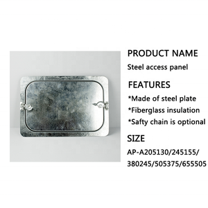 Puertas de panel de acceso de techo de acero HVAC de ventilación con bisagras - Product Image 3
