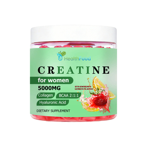 Factory Direct <b>Creatine</b> for women Gummies with Total Carbohydrates Supports Lean Muscle Elasticity Faster Recovery Gummies - Product Image 1